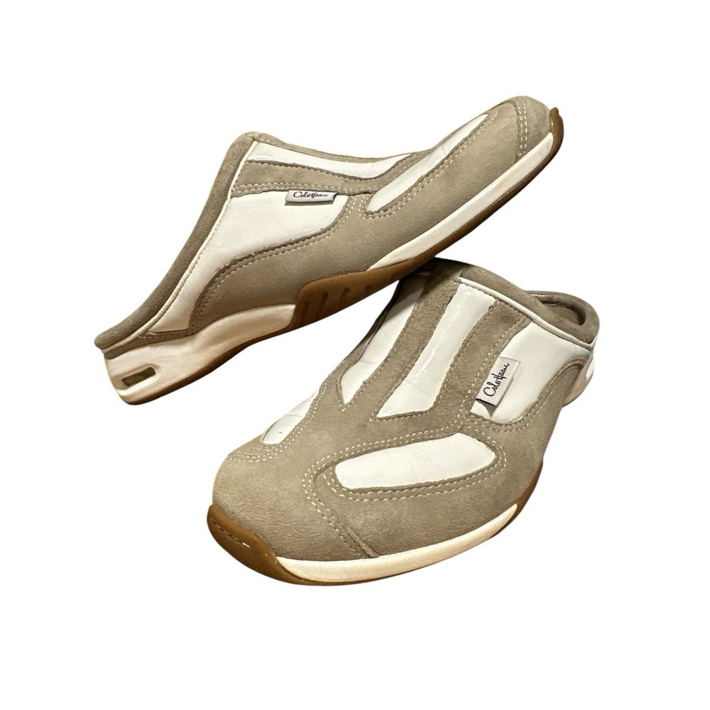 Cole Haan Collab Billie Casual Women's Slip-On Mule Beige Clog Shoes Size6B